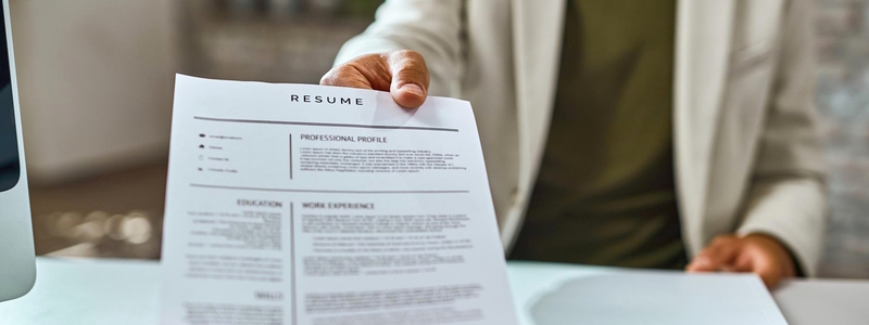 Lebenslauf für einen Ferienjob in Frankreich